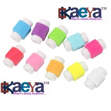 OkaeYa -10pcs Protector Saver Cover for iPhone iPad USB Charger Cable Cord-14018822MG (Assorted color)